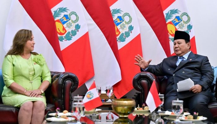Prabowo: RI-Peru Perkuat Kerja Sama 50 Tahun Diplomasi