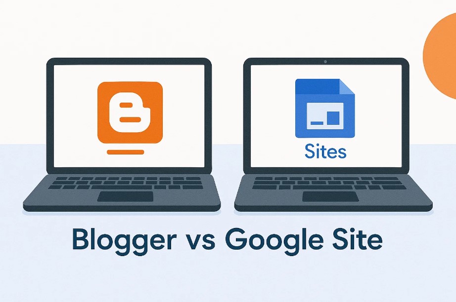 Perbandingan Blogger vs Google