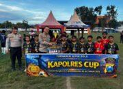 Serahkan Hadiah Kapolres Cup 2026 Tingkat SD, AKBP Bayu Ajak Anak-Anak dan Remaja Situbondo Gemar Olahraga