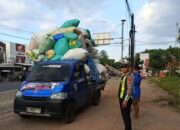 Polisi Beri Teguran Sopir Pikap ODOL di Banyuglugur