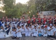 Samapta Polres Situbondo Berbagi dengan Anak Yatim di Panji