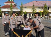 Kapolres Situbondo Pimpin Sertijab Pejabat Utama dan Kapolsek Jajaran