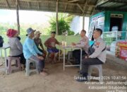 Dukung Program Asta Cita Presiden Prabowo, Kapolsek Jatibanteng Bersama Anggota Terjun Langsung Dampingi Petani Jagung