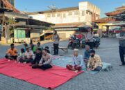 Safari Nobar Piala Dunia 2026, Satbinmas Polres Situbondo Ajak Warga Jaga Kamtibmas