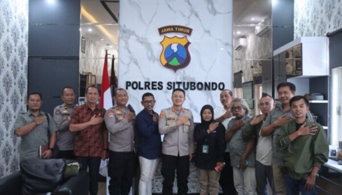 Kapolres Situbondo Terima Kunjungan Pengurus PWI, Perkuat Sinergi Informasi Kamtibmas dan Promosi Wisata