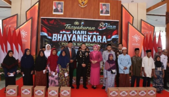 Wujud Syukur Hari Bhayangkara ke-80, Polres Situbondo Santuni Puluhan Lansia
