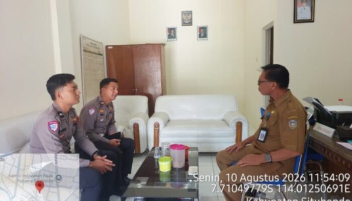 Polres Situbondo Proaktif Ingatkan Sekolah Utamakan Keselamatan saat Latihan Gerak Jalan
