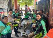 Lewat Program STMJ, Satbinmas Polres Situbondo Makan Bersama Puluhan Ojol dan Uji Coba Call Center 110