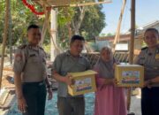 Hadir untuk Masyarakat, Satbinmas Polres Situbondo Salurkan Bantuan Sembako Kepada Seniman Cak Eksan