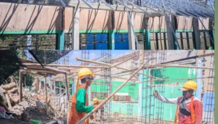 Revitalisasi SMPN 1 Jatibanteng Berjalan Sesuai RAB, Swakelola Murni dan Terapkan K3