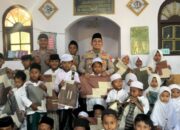 Lewat Program BERBAKTI, Satbinmas Polres Situbondo Salurkan Bantuan untuk Anak Yatim di Panji