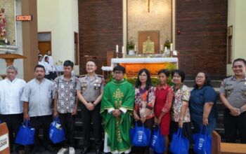 Lewat Minggu Kasih, Kapolres Situbondo Ajak Jemaat Jaga Toleransi dan Kamtibmas